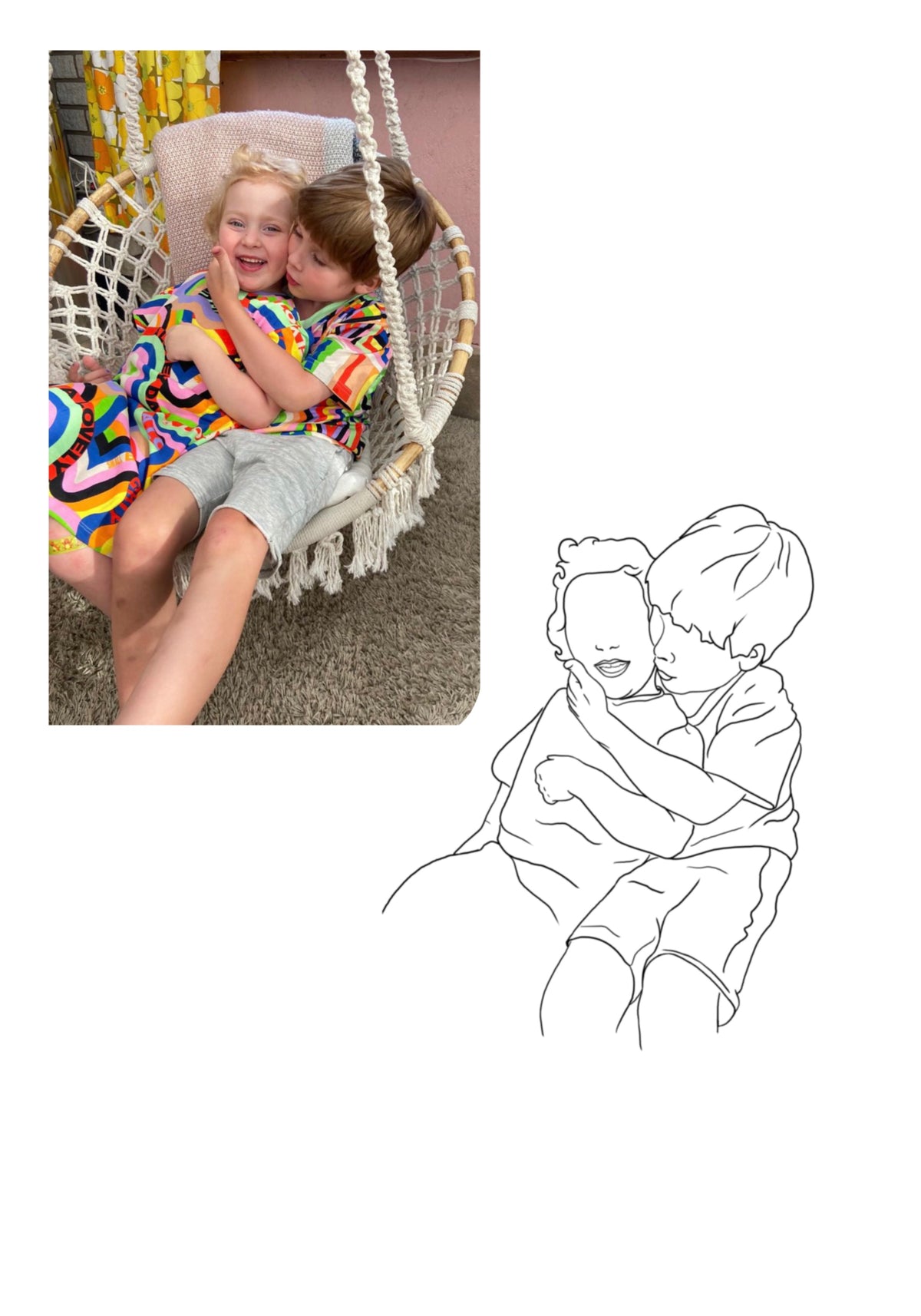 Line Art Portrait