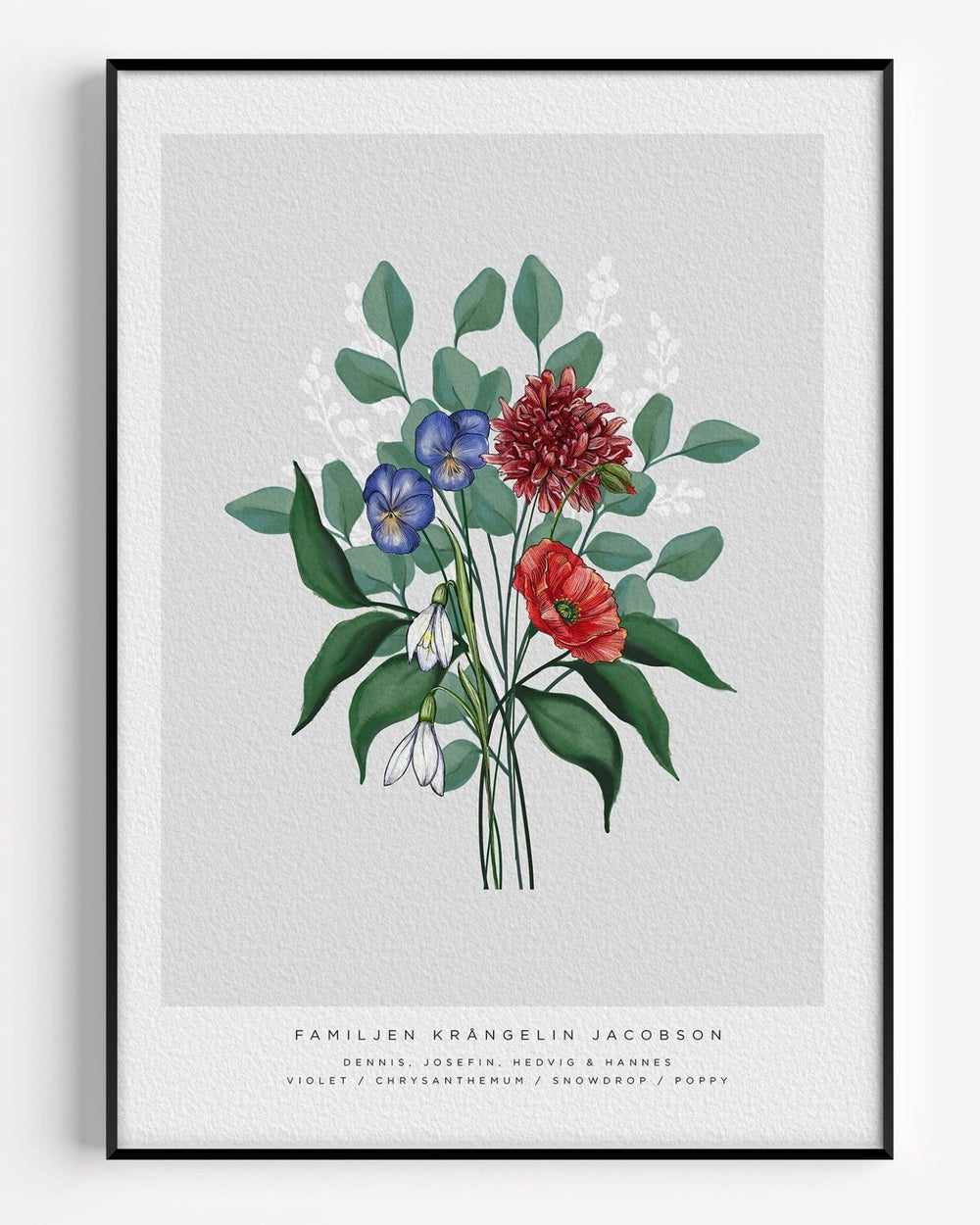 Personalized Family Bouquet