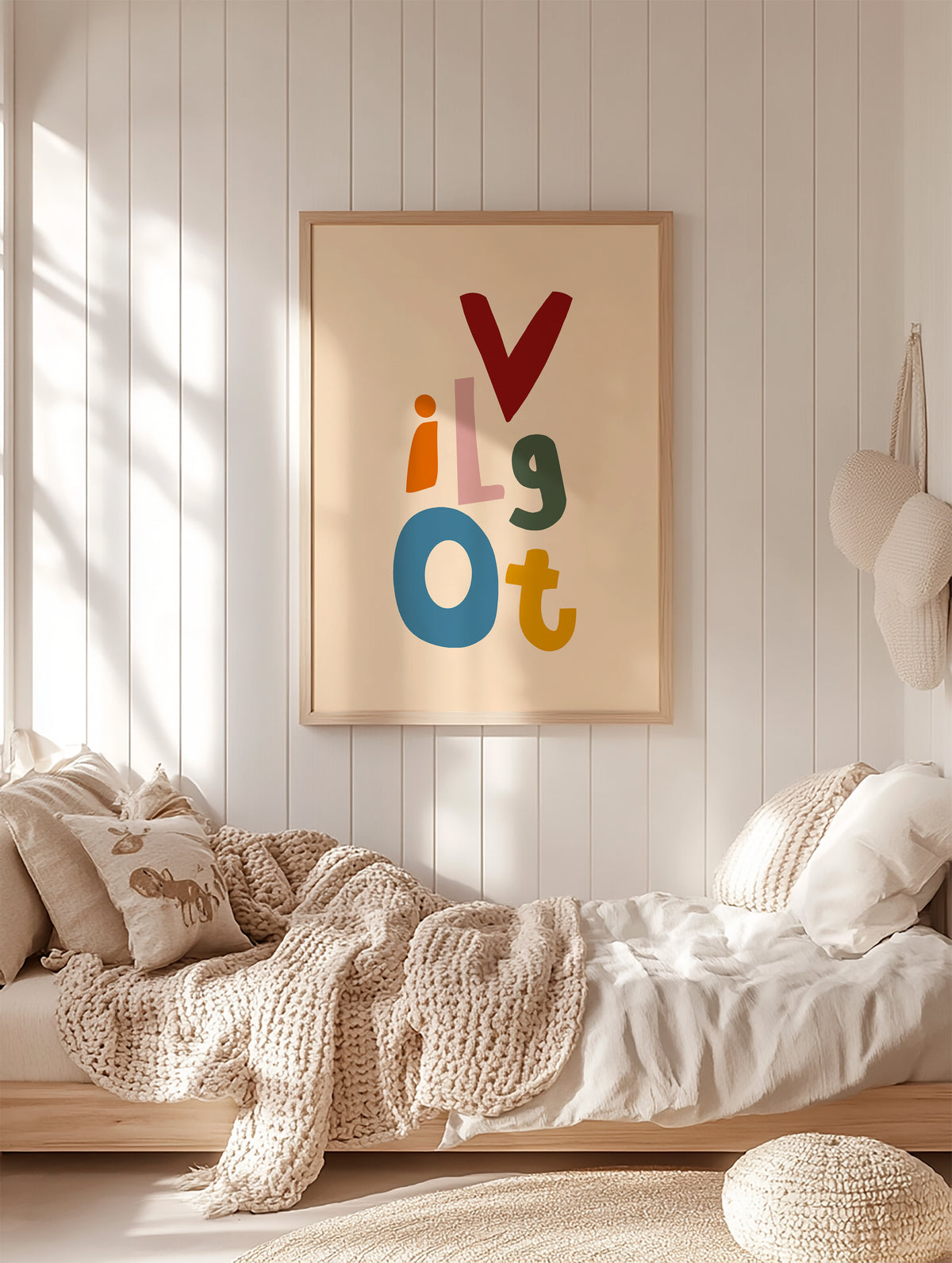 Dancing Letters Name Poster